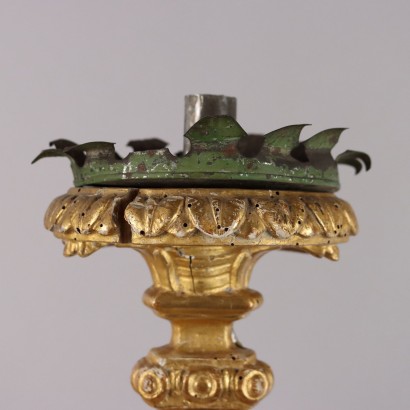 Paar Leuchter, Paar neoklassizistische Leuchter