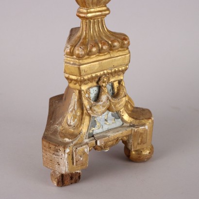 Paar Leuchter, Paar neoklassizistische Leuchter