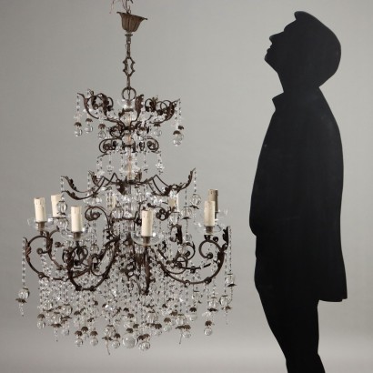 Lampadario,Lampadario a 8 luci