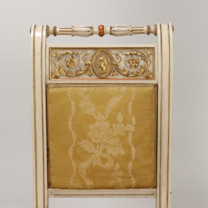 Coppia sedie in stile neoclassico