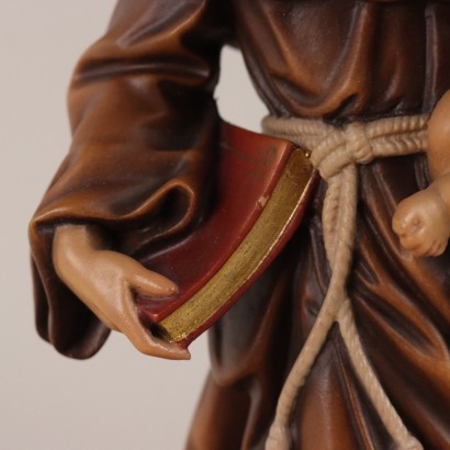 Wooden Statue of Saint Anthony from