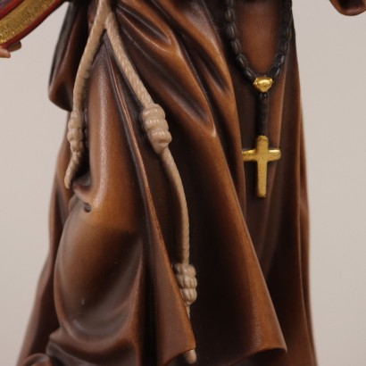 Wooden Statue of Saint Anthony from