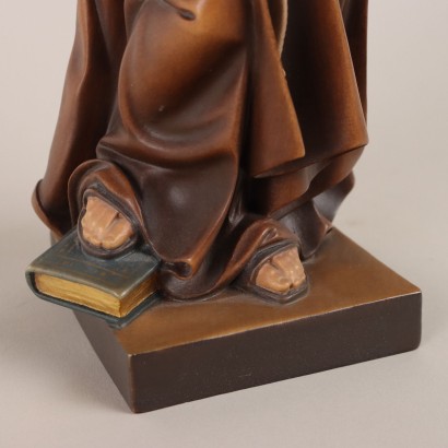 Wooden Statue of Saint Anthony from