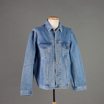 El Charro Giacca di Jeans Uomo Vintage