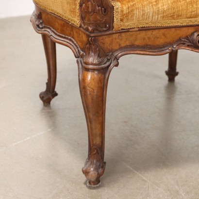 Coppia poltrone chippendale,Coppia Poltrone in Stile Chippendale