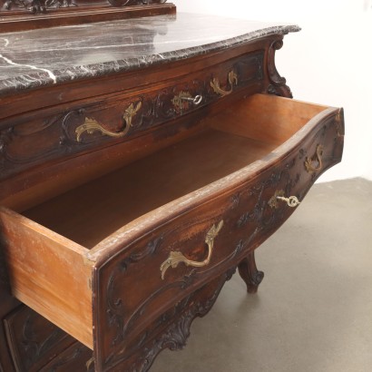 Comò in stile rococò,Comò in Stile Barocchetto