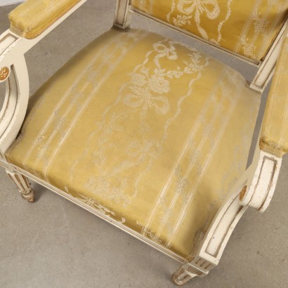 Coppia poltrone con poggia piedi,Coppia Poltrone con Poggia Piedi in St