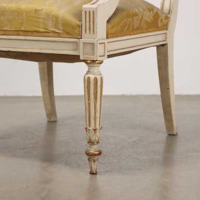 Coppia poltrone con poggia piedi,Coppia Poltrone con Poggia Piedi in St