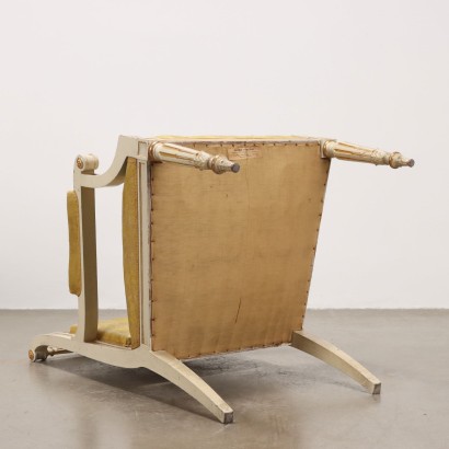 Coppia poltrone con poggia piedi,Coppia Poltrone con Poggia Piedi in St