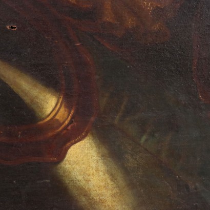 Peinture Portrait d'un noble en armure, Portrait d'un noble en armure, Peinture Portrait d'Antoine Farnèse