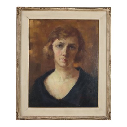 Dipinto Ritratto di Giovane Donna 1924