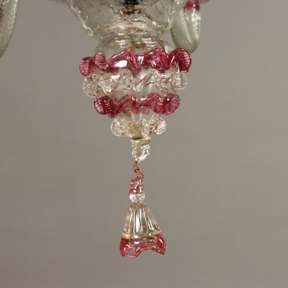 Lampadario,Lampadario Veneziano in Vetro Soffiato