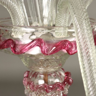 Lampadario,Lampadario Veneziano in Vetro Soffiato