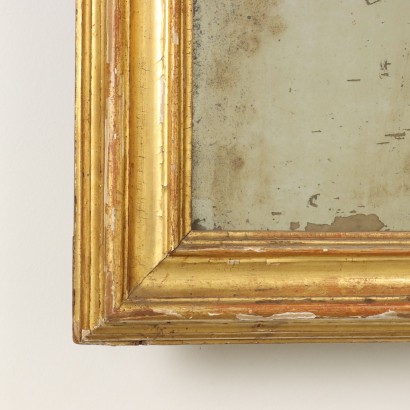 Spiegel, Goldener Holzspiegel