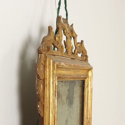 Spiegel, Goldener Holzspiegel