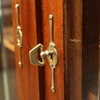 Vetrina liberty,Vetrina Liberty in Mogano e Rovere