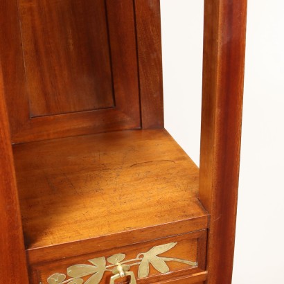 Vetrina liberty,Vetrina Liberty in Mogano e Rovere