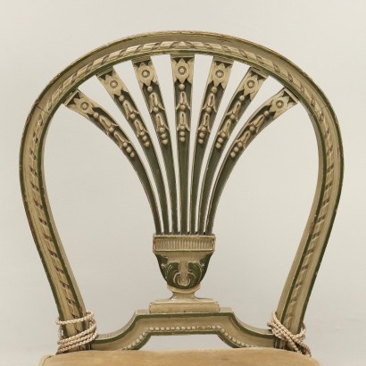 Pair of chairs in neoclassical style