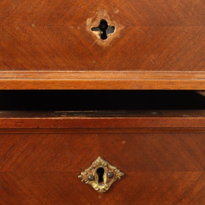 Writing desk, Davenport writing desk in walnut, Davenport writing desk in walnut