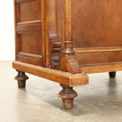 Writing desk, Davenport writing desk in walnut, Davenport writing desk in walnut