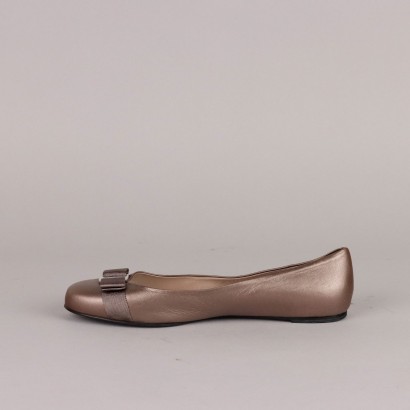 Ferragamo Ballerine Rosa Antico