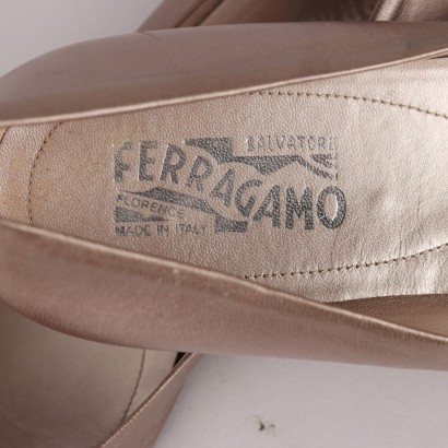 Ferragamo Ballerine Rosa Antico