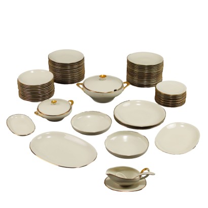 Antiker Tellerservice Zeh Scherzer Porzellan Deutschland XX Jhd