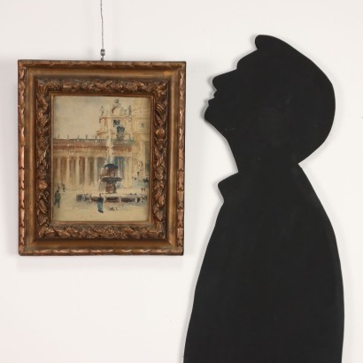 Gemälde, das William Walcot zugeschrieben wird, Ansicht von St. Peter, William Walcot, William Walcot, William Walcot, Gemälde, das William Walcot zugeschrieben wird, William Walcot