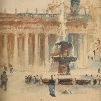 Gemälde, das William Walcot zugeschrieben wird, Ansicht von St. Peter, William Walcot, William Walcot, William Walcot, Gemälde, das William Walcot zugeschrieben wird, William Walcot