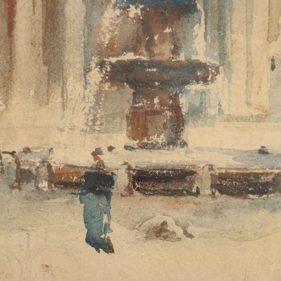 Gemälde, das William Walcot zugeschrieben wird, Ansicht von St. Peter, William Walcot, William Walcot, William Walcot, Gemälde, das William Walcot zugeschrieben wird, William Walcot