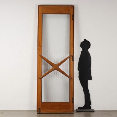 Große 50er Jahre Tür