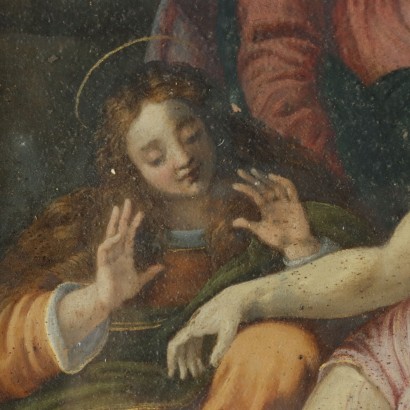 Pintura Lamentación sobre Cristo Muerto