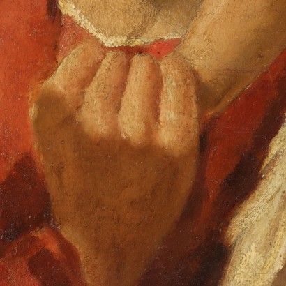 Dipinto Madonna con Bambino,Domenico Morelli