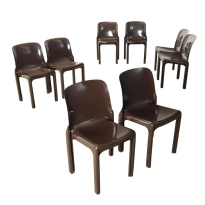 Ocho Sillas 'Selene' Artemide