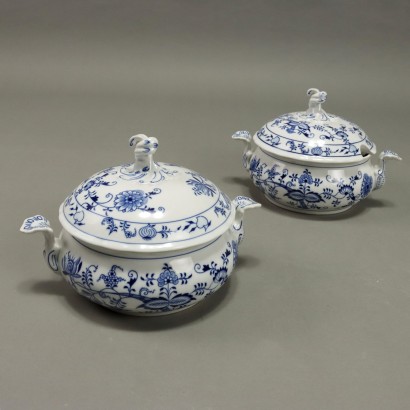 Servizio Piatti in Porcellana Zwiebelmuste