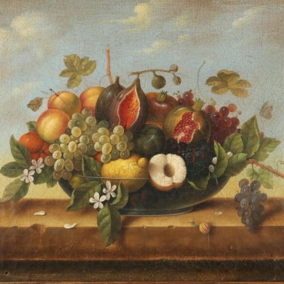 Dipinto Natura Morta con Frutta