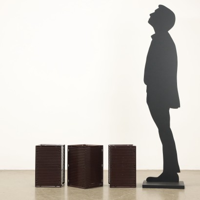 Cestini 'Serie Synthesis0apostrophe,Ettore Sottsass,Ettore Sottsass,Ettore Sottsass