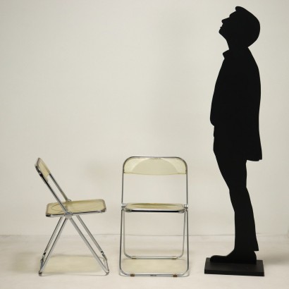 Sedie 'Plia' Anonima C,Giancarlo Piretti,Giancarlo Piretti,Giancarlo Piretti,Giancarlo Piretti