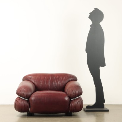 Fauteuil 'Sesann' par G, Gianfranco Frattini, Gianfranco Frattini, Gianfranco Frattini, Gianfranco Frattini, Gianfranco Frattini