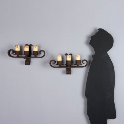 Coppia appliques,Coppia di Appliques