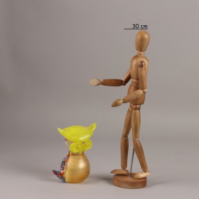 Gufo in Vetro Gambaro & Poggi Murano