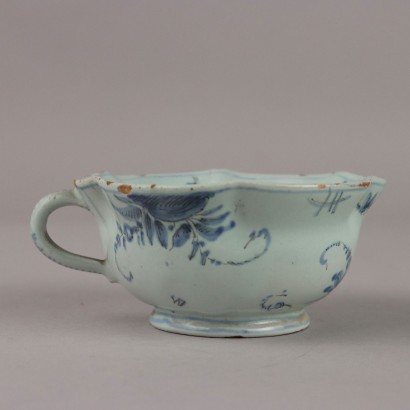 Tazza con Piattino in Maiolica Cantagall