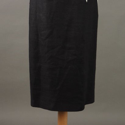 Pierre Cardin Abito Vintage Bianco e N