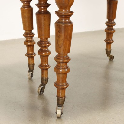 TAVOLO A BANDELLE,Tavolo a Bandelle in Noce