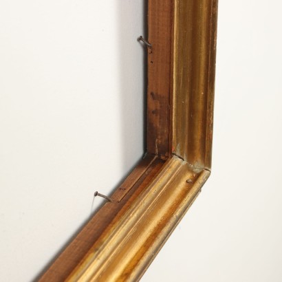 Marco dorado de principios del siglo XX, marco de estilo barroco