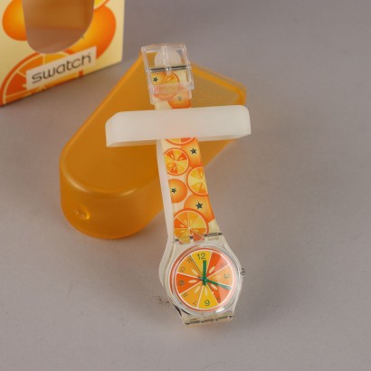 SWATCH GHIACCOLO ARANCIA GE 103,Swatch Ghiacciolo Arancia GE 103
