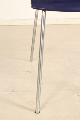 Sedie kartell Vico Magistretti, monoscocca in polipropilene, acciaio cromato, buone condizioni, piccoli segni di usura