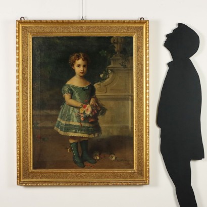 Retrato de una niña pequeña (1876)