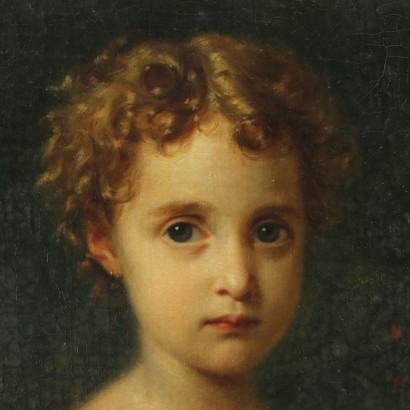 Retrato de una niña pequeña (1876)