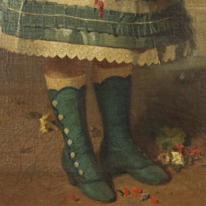 Retrato de una niña pequeña (1876)